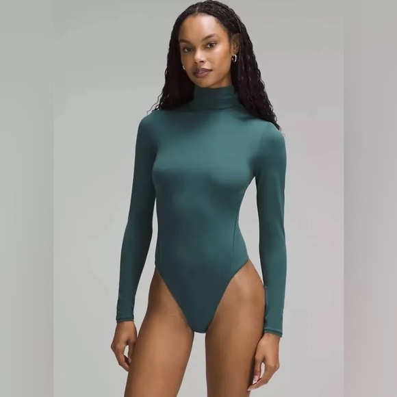lululemon athletica Tops - Lululemon Wundermost Ultra-Soft Nulu Turtleneck Bodysuit XS